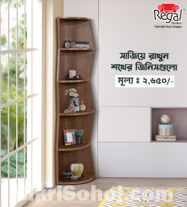 Regal Furniture-High Corner Showcase | CSCH-101